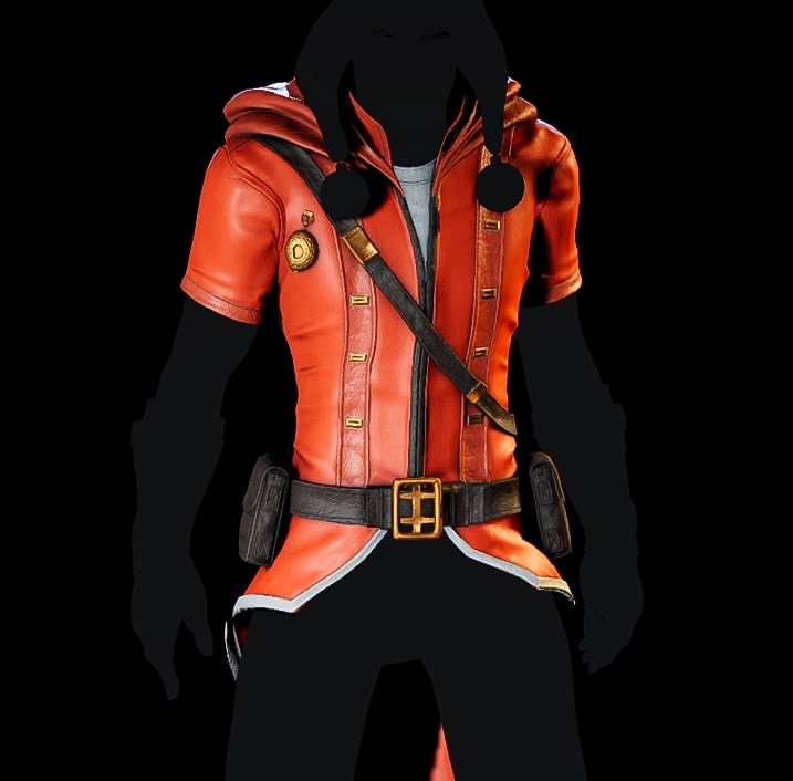 Festive Scout - Leather Coat